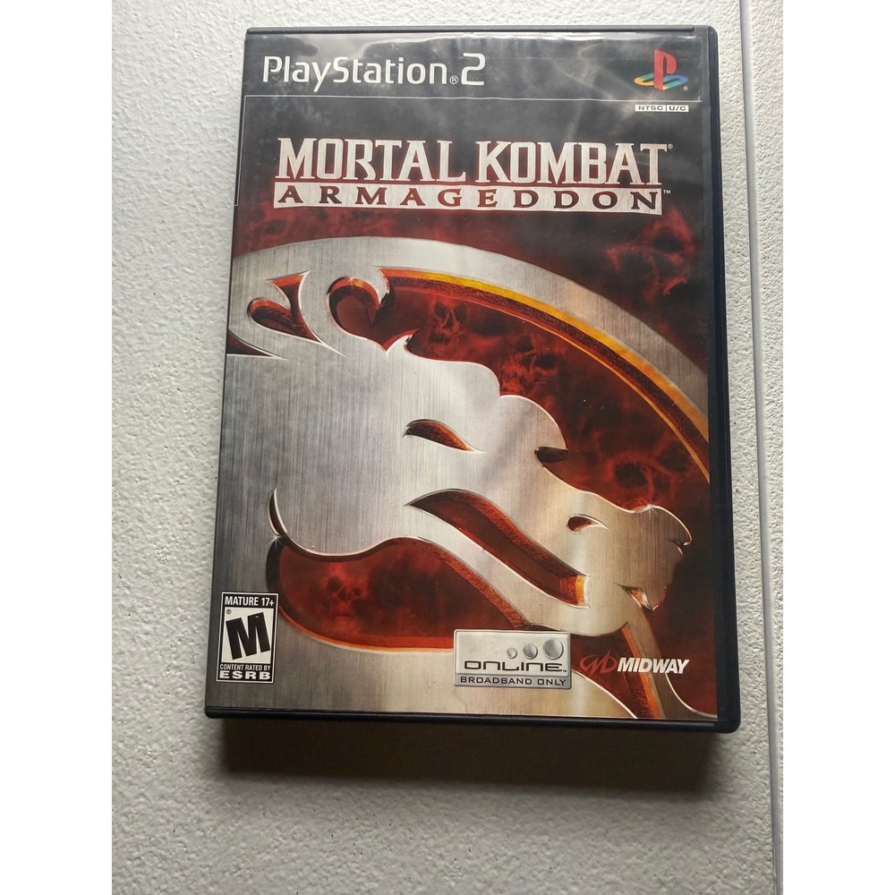 Mortal Kombat Armageddon Sony PlayStation 2 PS2 Game Complete CIB Tested